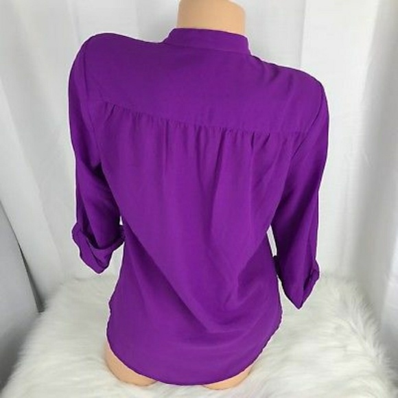 Brixon Ivy - Sylvester Split Neck Blouse  - Picture 3 of 4